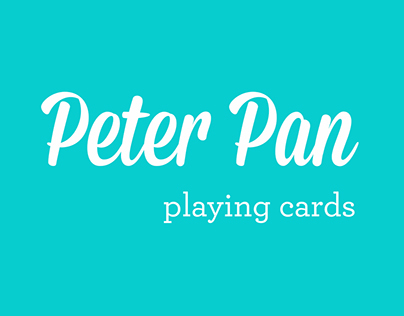 Peter Pan Playing Cards