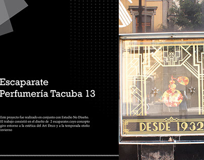 Escaparate Tacuba 13