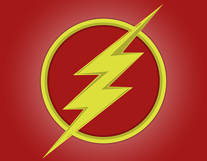 The Flash Logo - Vector Illustration