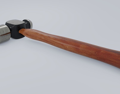 3d model of a hammer