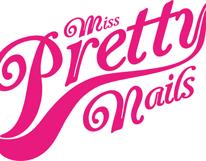 "Miss Pretty Nails" logotype & website