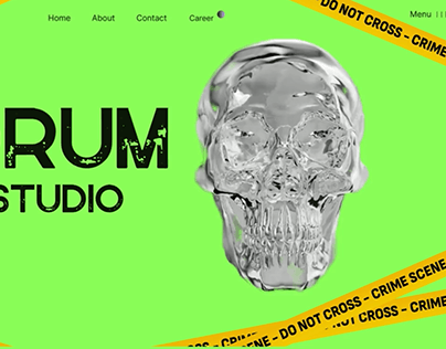 Website Layout UI Redrum Digital Studio