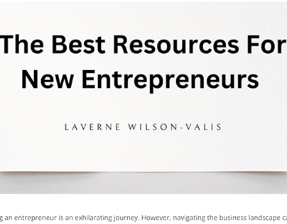 The Best Resources For New Entrepreneurs