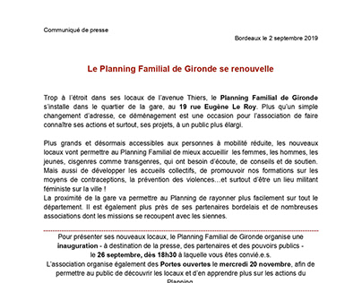 Planning Familial de Gironde