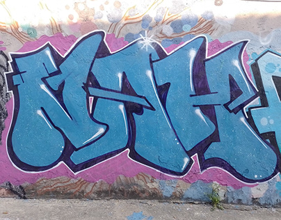nah graffiti -grafiteira NAH