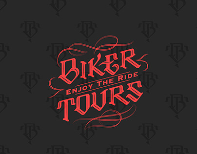Biker Tours Enjoy the Ride - Social Media Design