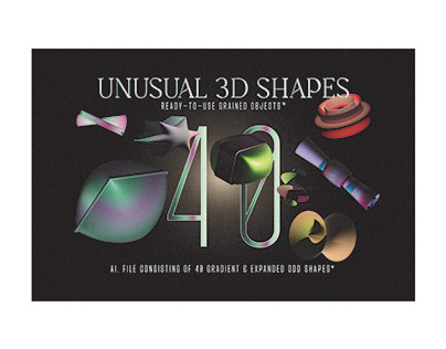 Unusual 3D Shapes