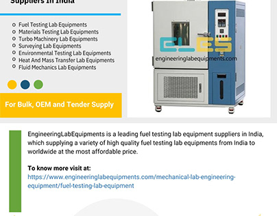 Fuel Testing Lab Equipment Suppliers In India