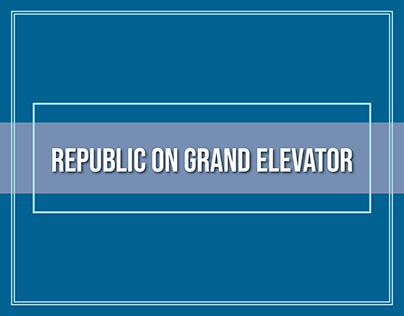 Republic on Grand Elevator Clings