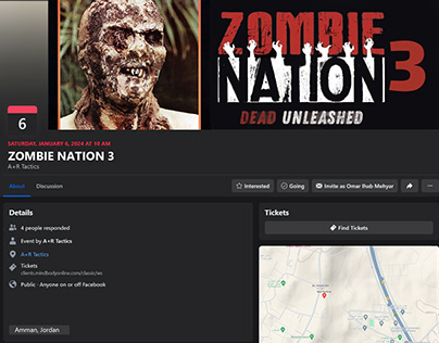 Zombie nation 3 FB event