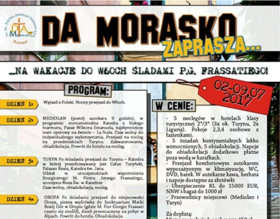 Poster "DA Morasko zaprasza"