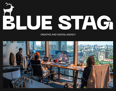 Blue Stag - Website