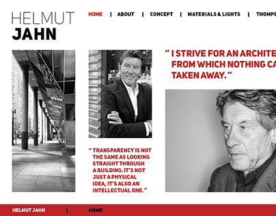 Helmut Jahn Website