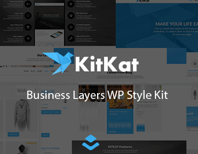 KITKAT - Business Layers WP Style Kit