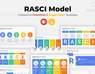 RASCI Model PowerPoint Template Designs