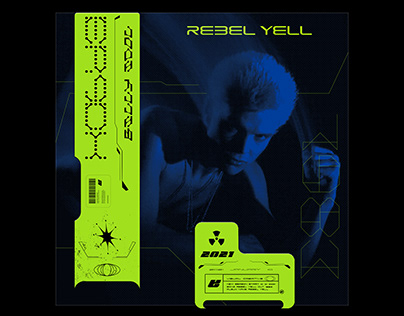 Billy Idol Rebel Yell Concept Cover Art