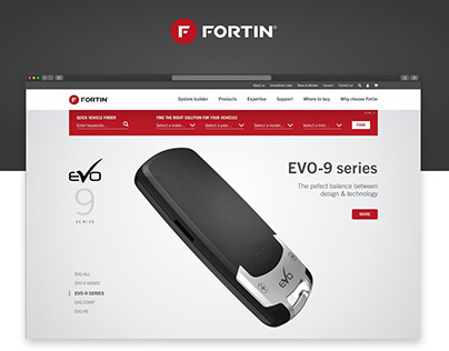 Fortin - Refonte de site web
