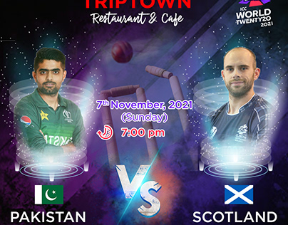 ICC T20 Match Posters