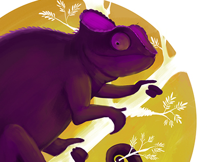 Purple Chameleon