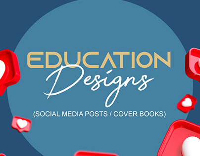 Education Project (cover books / social media posts)