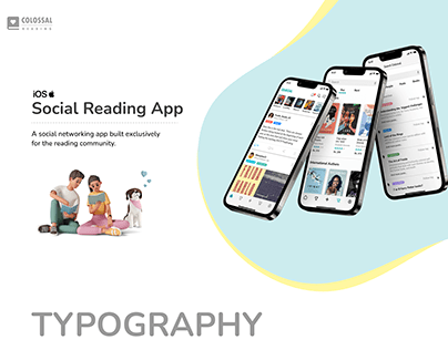 iOS UI Design - Social Reading App