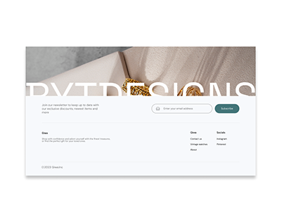 Simple Footer design