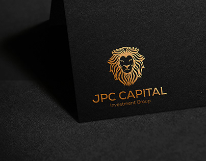 Royal Lion Logo Design for Investment Group