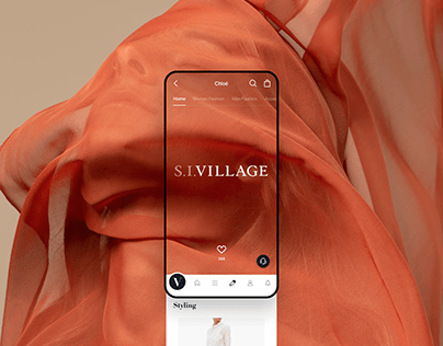 S.I.Village - Mobile App UX/UI Design