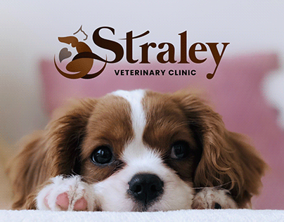 Straley Veterinary Clinic: Logo Design
