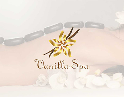 Vanilla Spa logo design