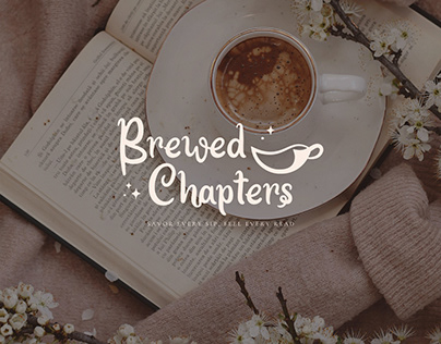 Brewed Chapters Brand Identity