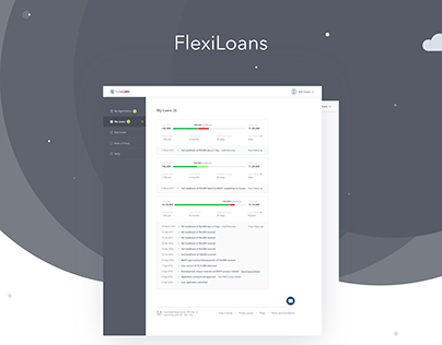 Flexiloans Website UI