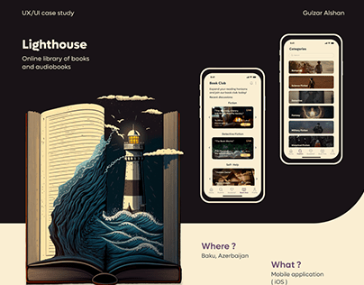 LightHouse - Application for reading and listening