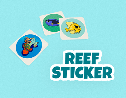 Adesivo- Reef sticker - @1025_density