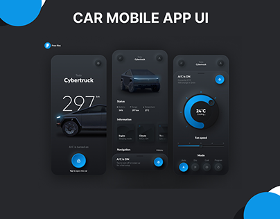 Car App UI Design