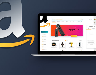 Amazon Web Redesign Concept