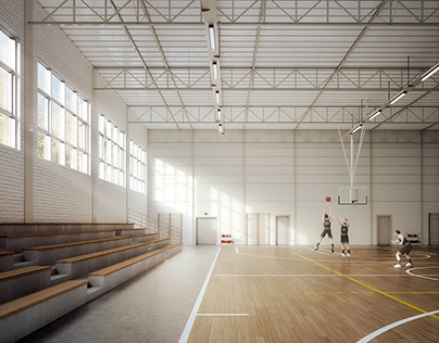 Basketball Gymnasium 02