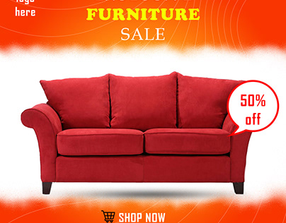 Project thumbnail - furniture ad poster