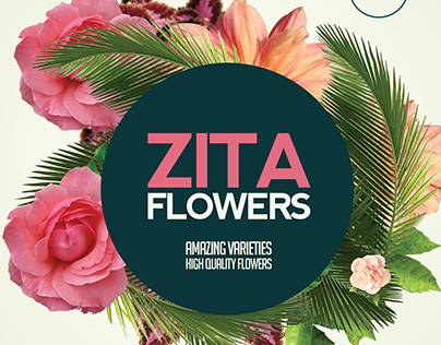 Zita Flowers Poster