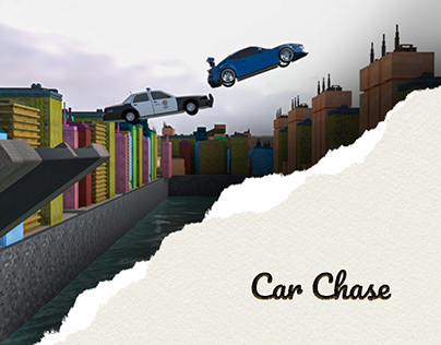 Car Chase | 3D Animation