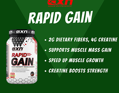 Best Protein Supplement for Mass Gain & Energy