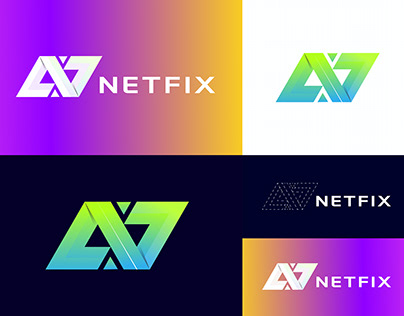 Modern N Letter Logo Concept Template