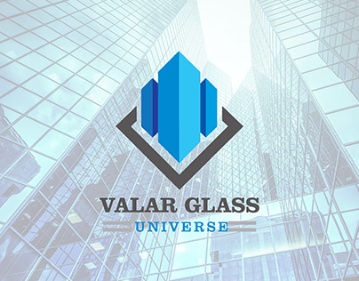Valar Glass Logo Design Work