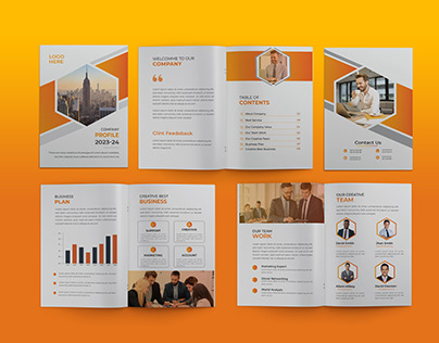 Corporate Brochure Design, Company Profile