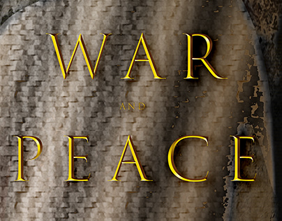 War and Peace,book cover design