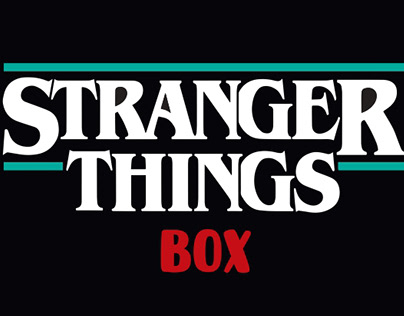 Caja inspirada en la serie STRANGER THINGS