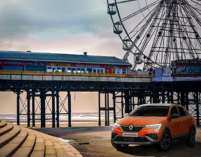 Renault Blackpool | Postcard Design