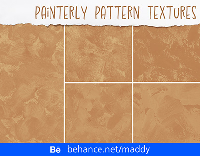 Painterly Pattern Textures (.PAT) for Subscribers