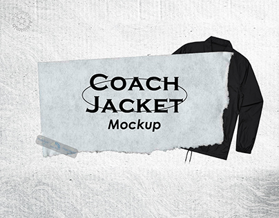 Free Coach Jacket Mockup