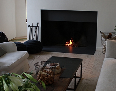 Nippon F | tailor made wood fire place